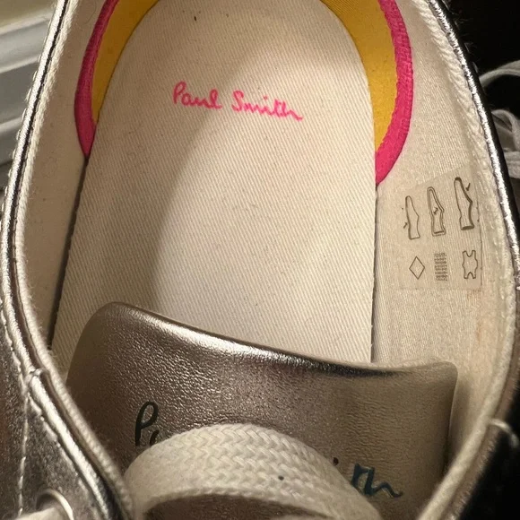 New-Paul Smith Women's Thea Rabbit Vulcanised Trainer - Picture 3 of 14